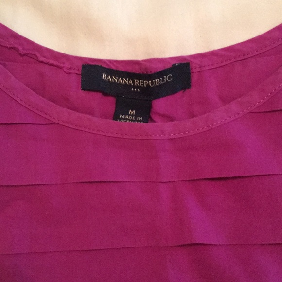 Banana Republic Women’s magenta pink top tank M - Picture 2 of 4